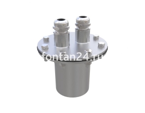 Подводный кабельный ввод 2х(14-9мм), 2”ВР, нерж.сталь Подводный кабельный ввод 2х(14-9мм), 2”ВР, нерж.сталь