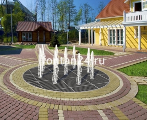 Фонтан для парка "Колесо Фортуны" ø=4 м